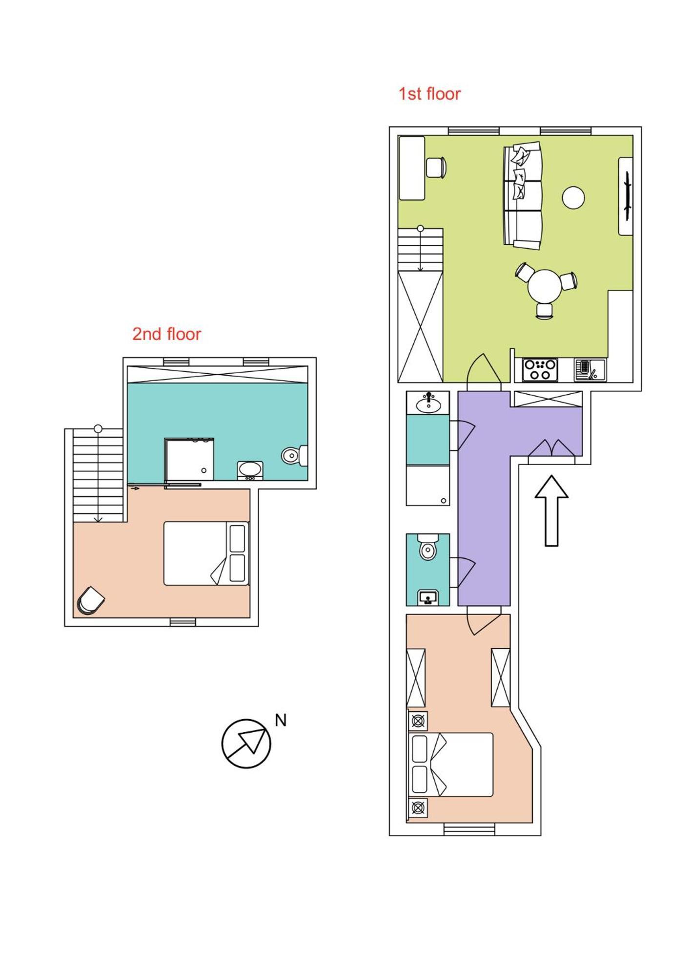 Large And Modern Apartment In The Heart Of Прага Екстериор снимка